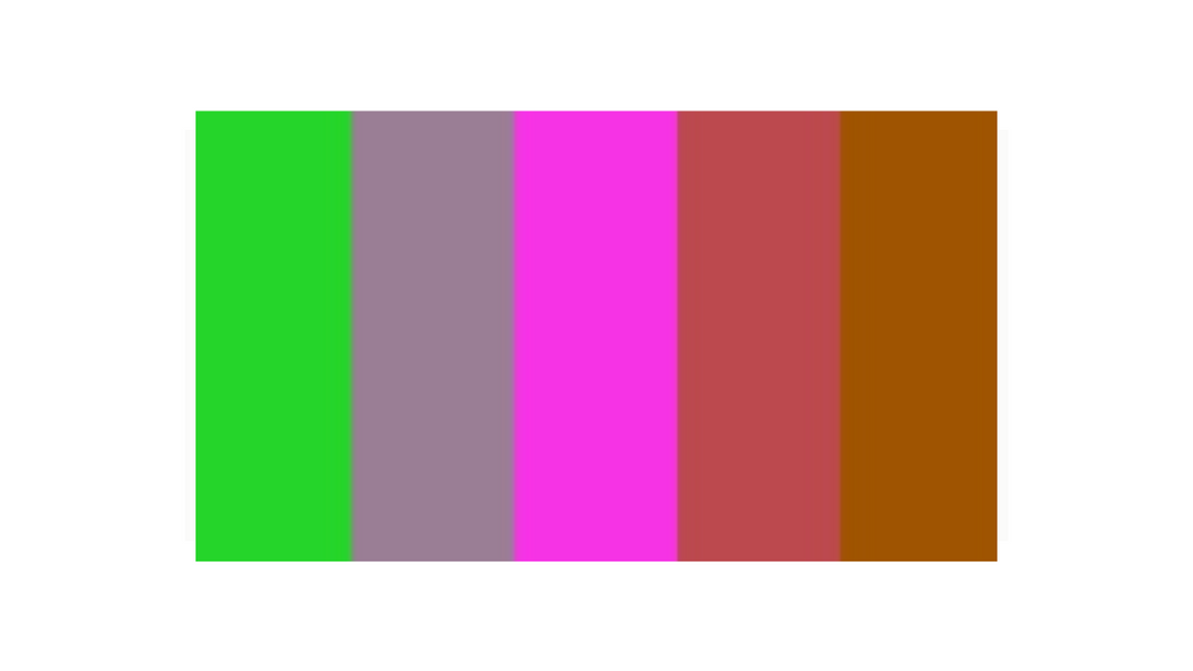 An Unpleasant Colour Palette