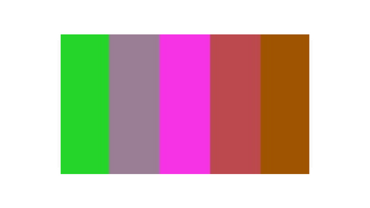 An Unpleasant Colour Palette