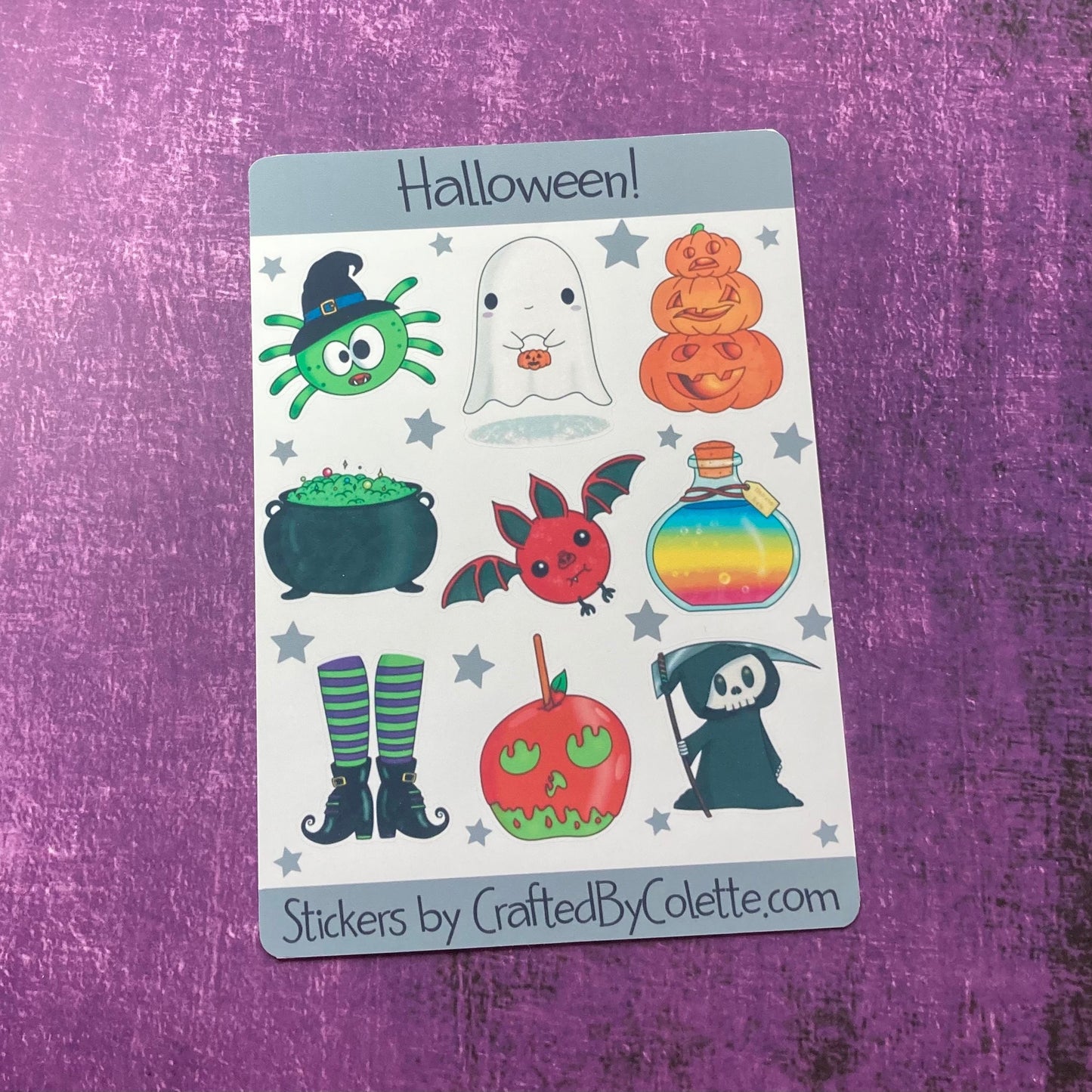 Halloween Sticker Sheet