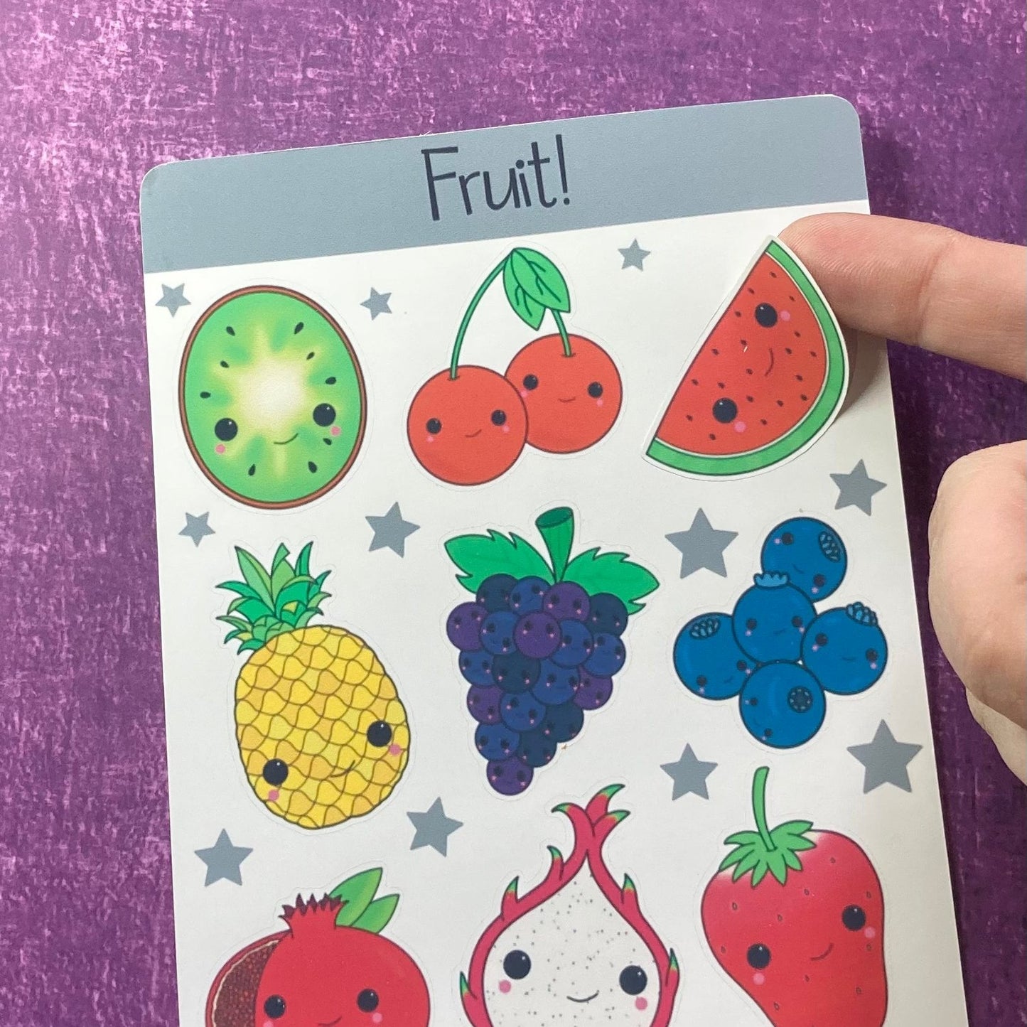 Fruit Sticker Sheet