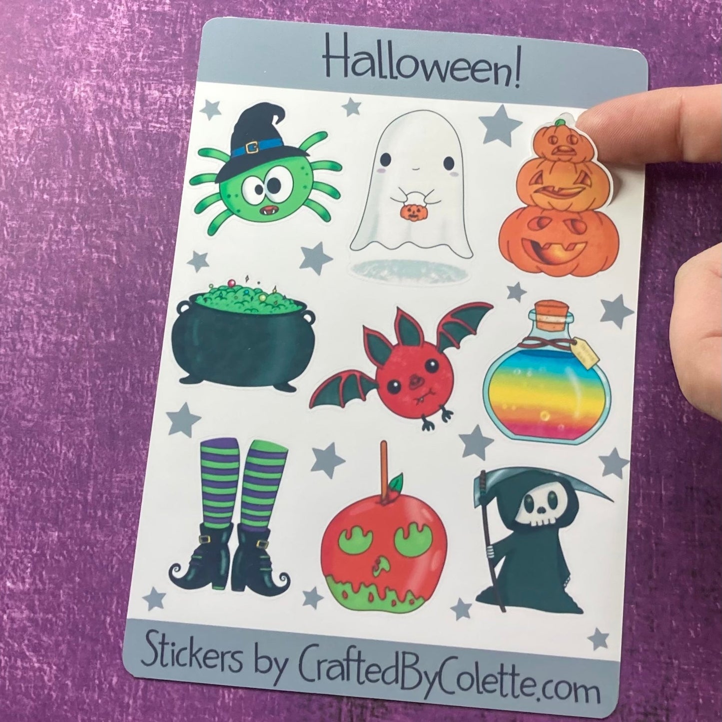 Halloween Sticker Sheet