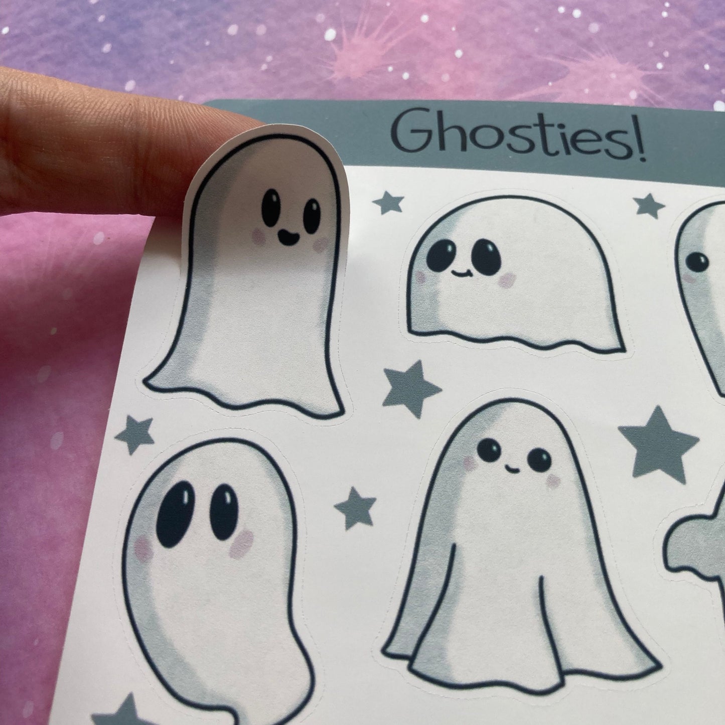 Ghosties Sticker Sheet