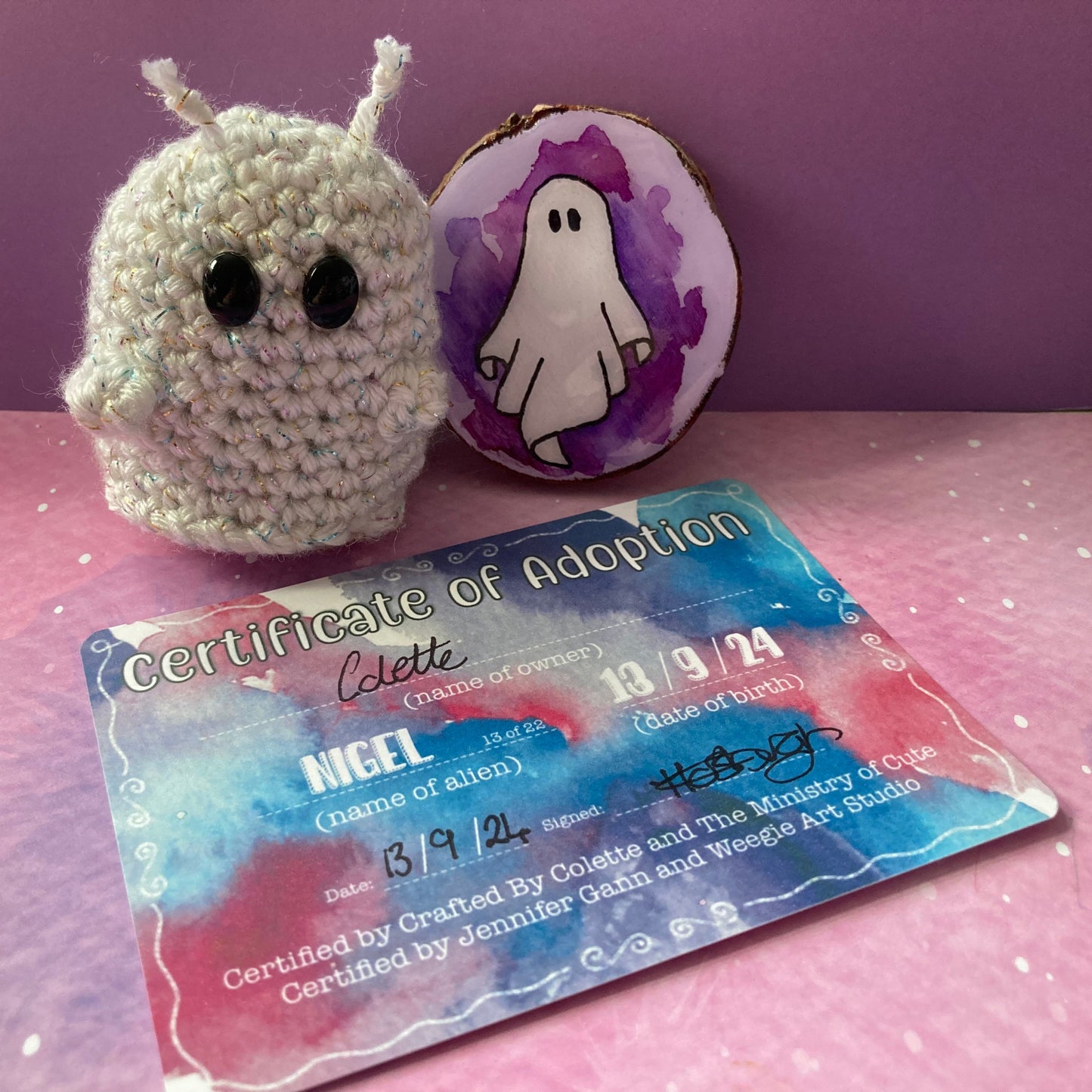 Monster Nigel Limited Edition Mini Alien (Collection 10 - The Nigel Collab)