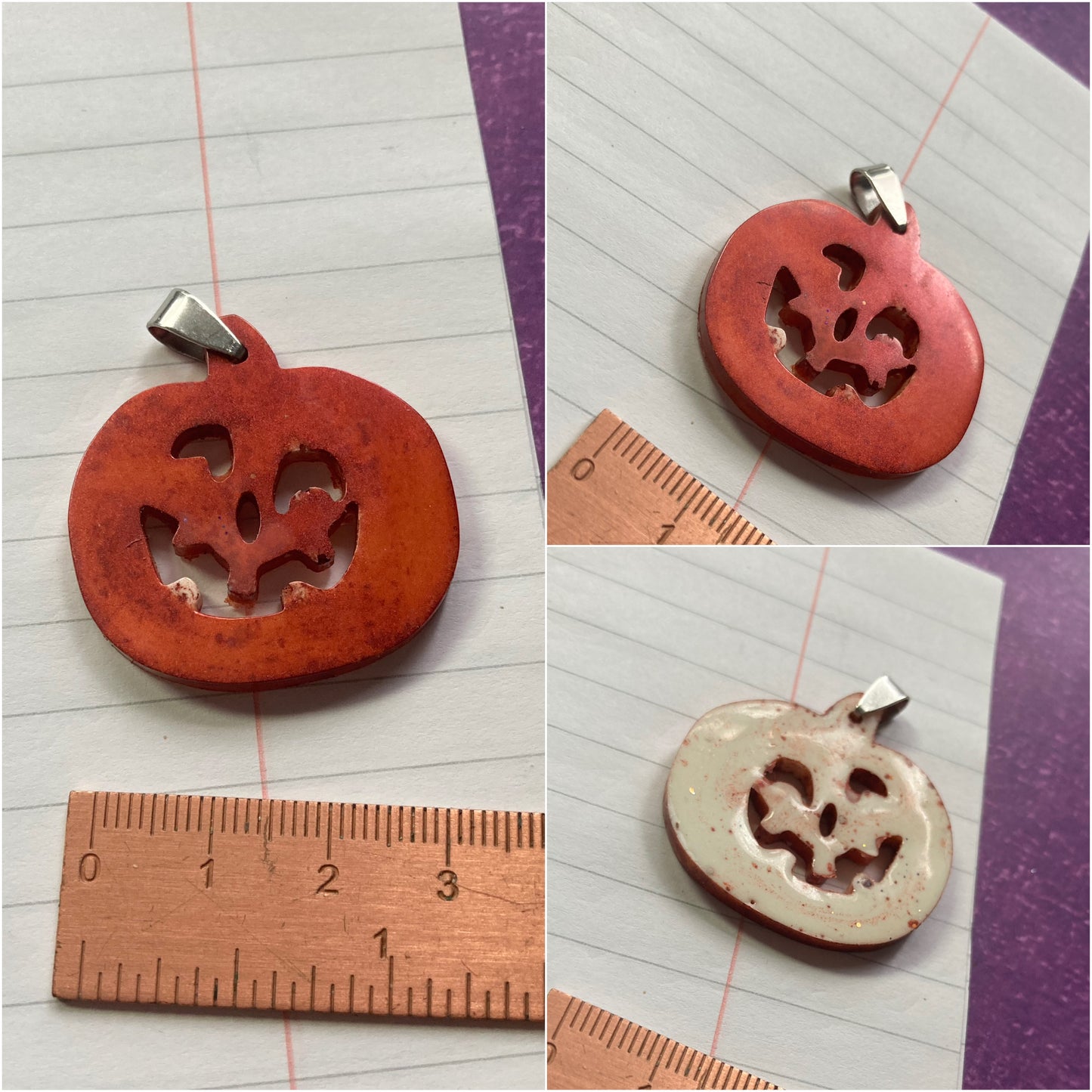 Pumpkin Pendants - Seconds