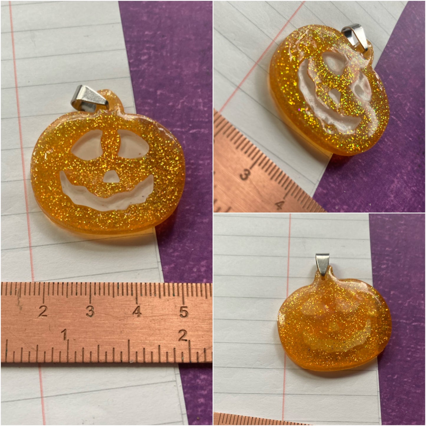 Pumpkin Pendants - Seconds