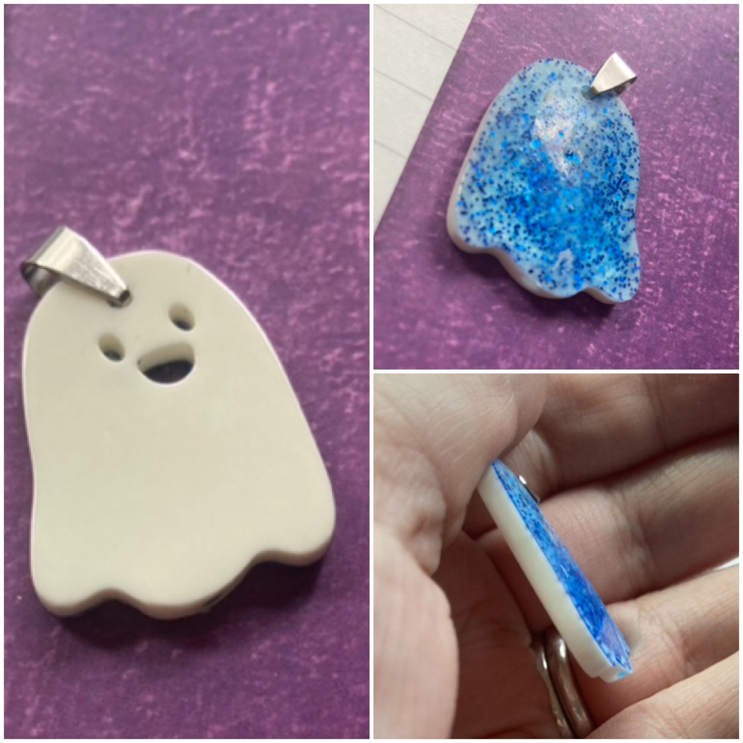 Ghost Pendants - Seconds