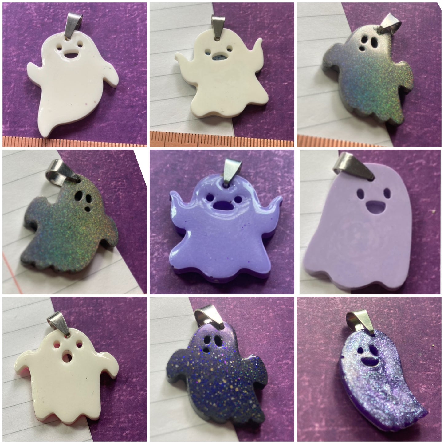 Ghost Pendants - Seconds