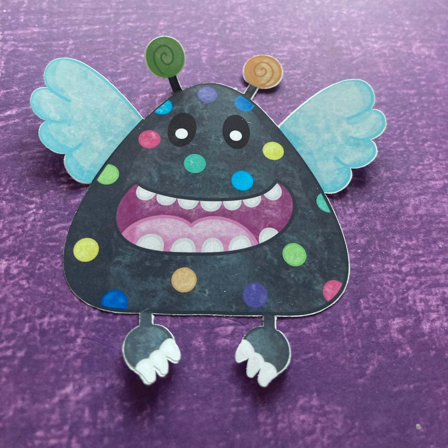 3D Monster Interactive Sticker Kit