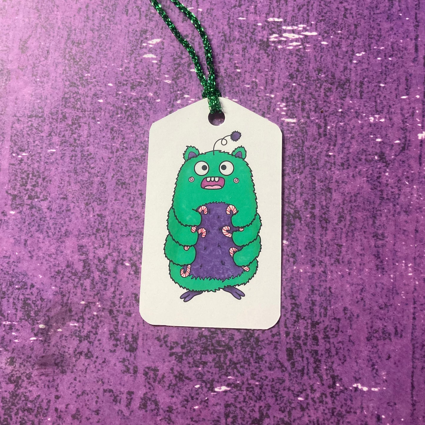 Christmas Monster Gift Tags