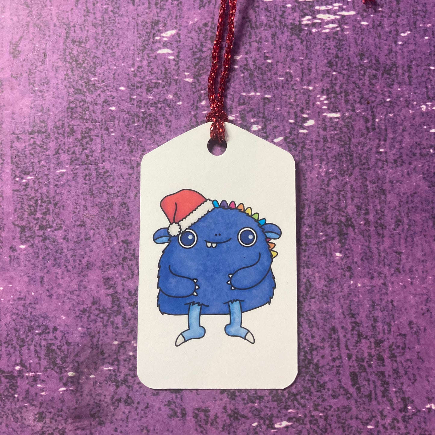 Christmas Monster Gift Tags