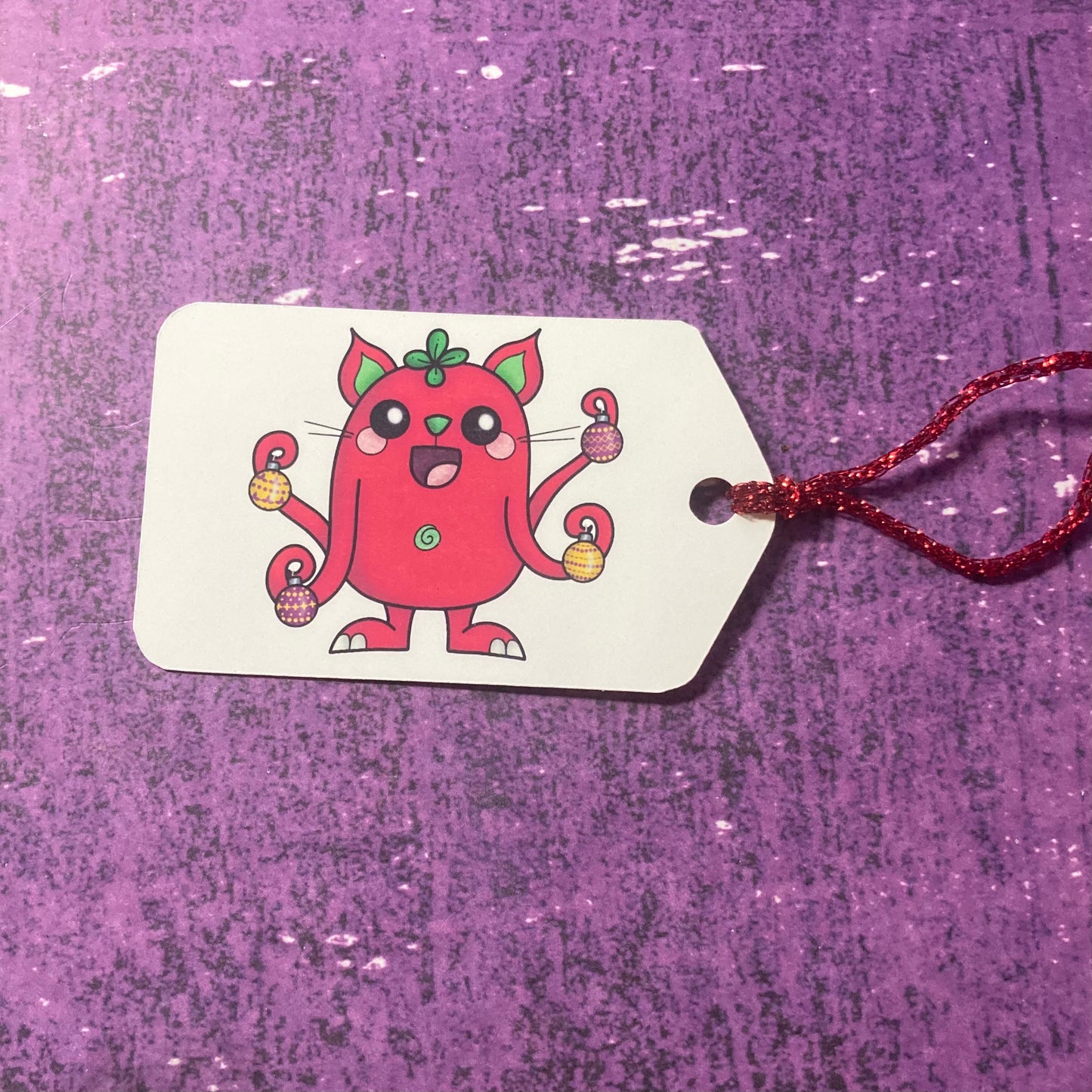 Christmas Monster Gift Tags