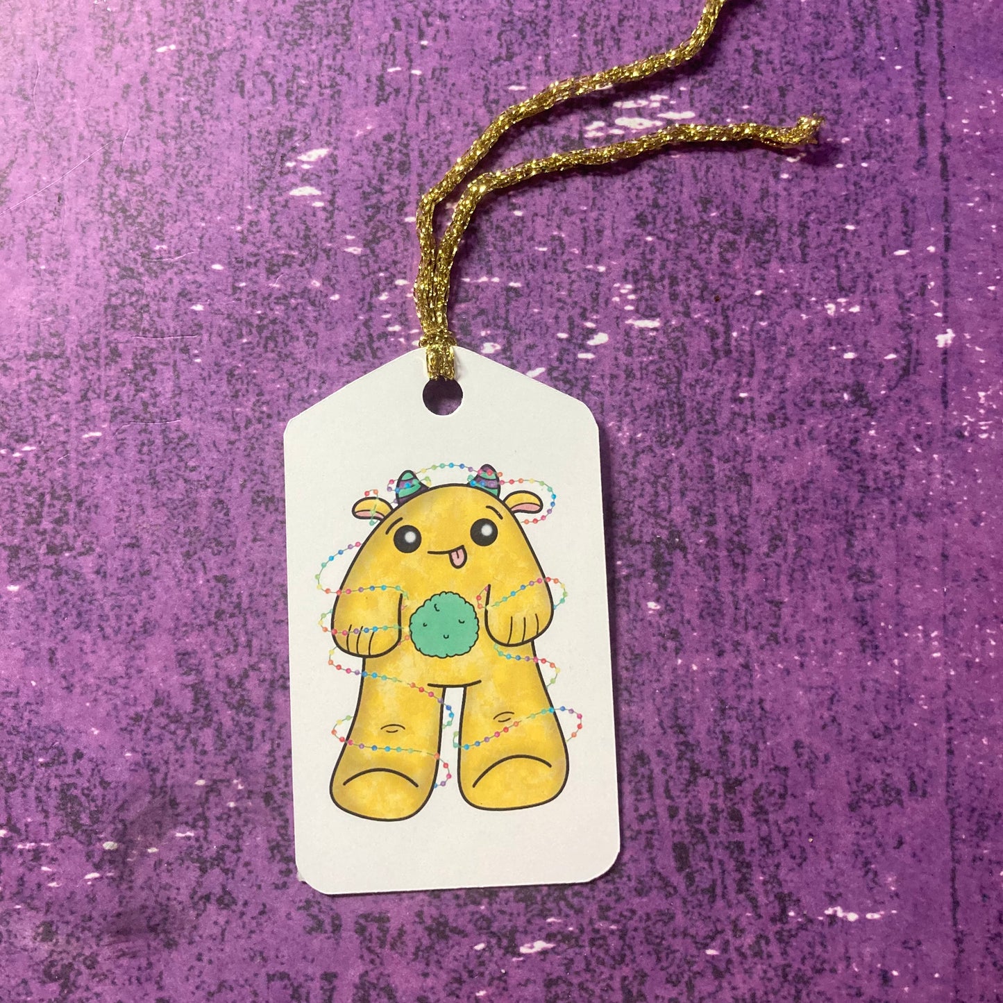 Christmas Monster Gift Tags