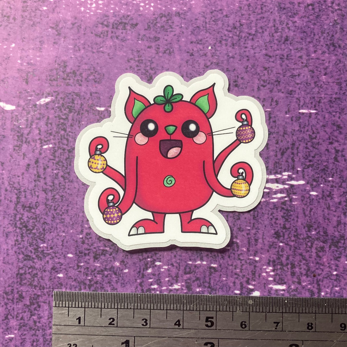 Christmas Monster Stickers