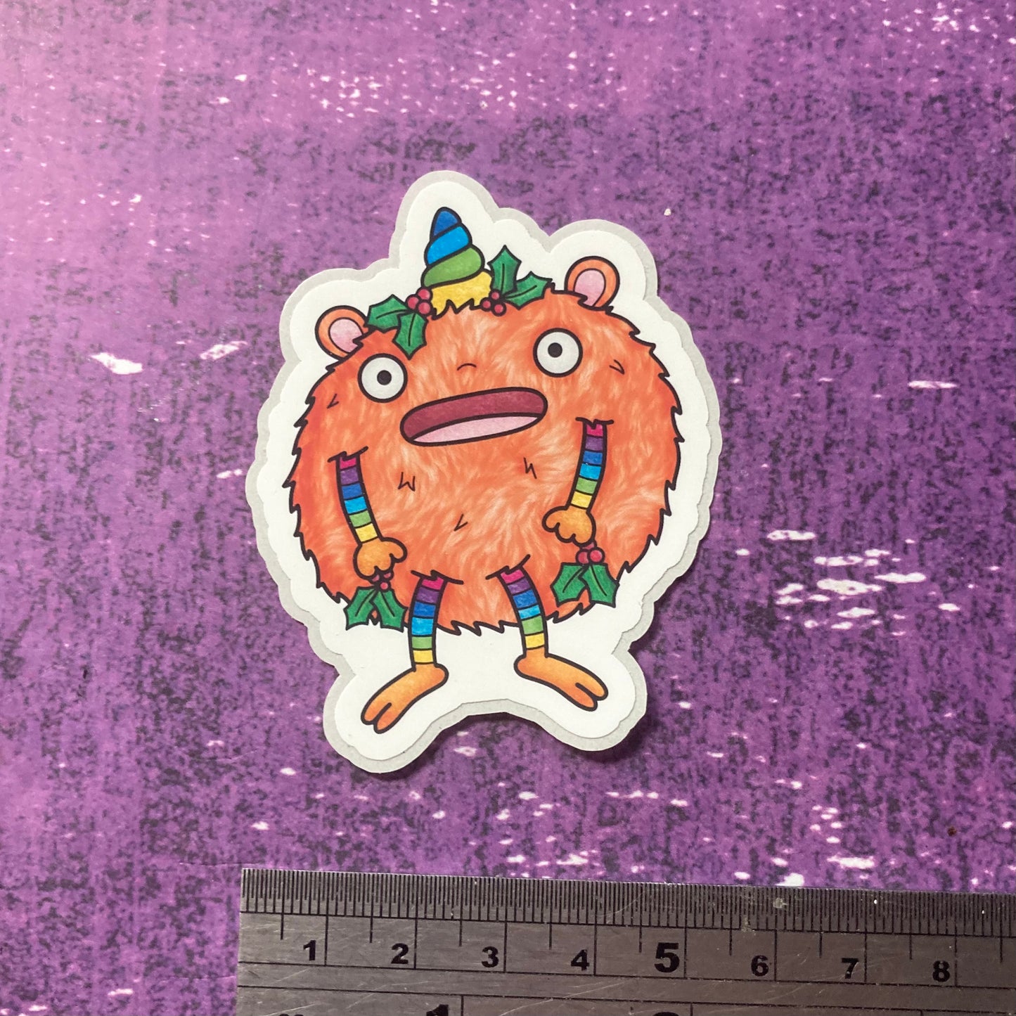 Christmas Monster Stickers