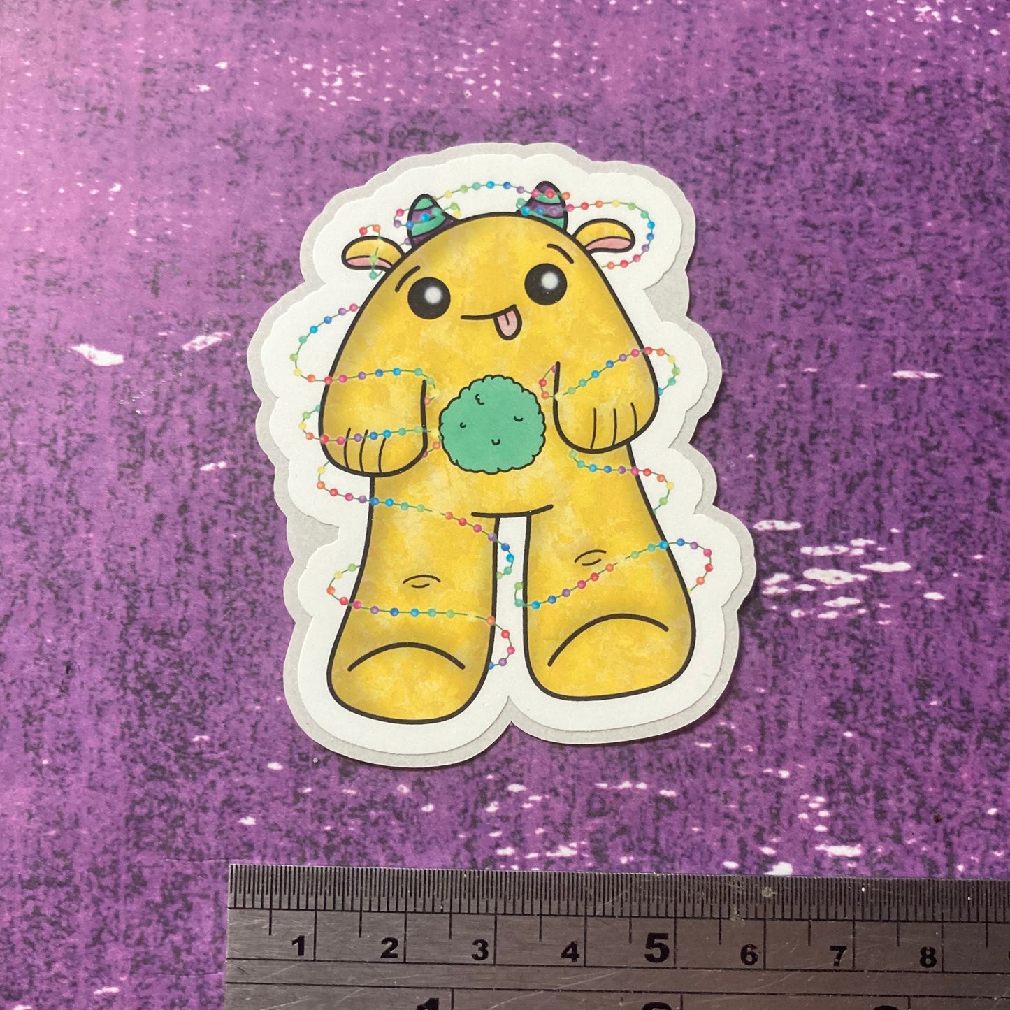 Christmas Monster Stickers