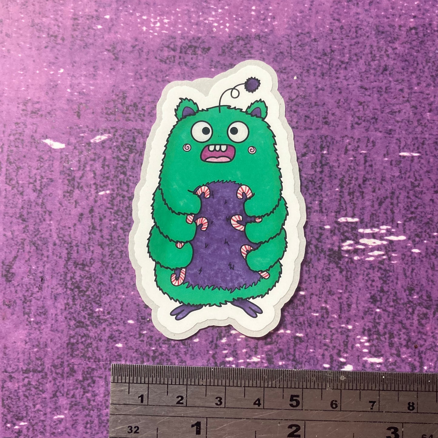 Christmas Monster Stickers