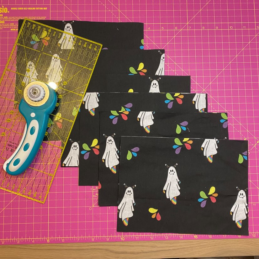 Monster Nigel the Ghost Boxy Zipper Pouch