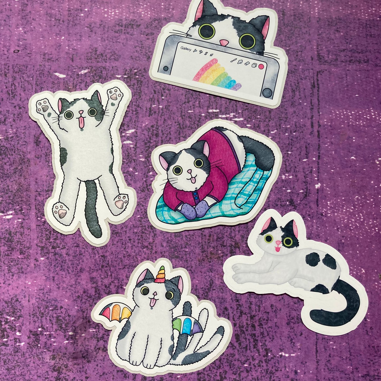 Jasper the Cat Stickers