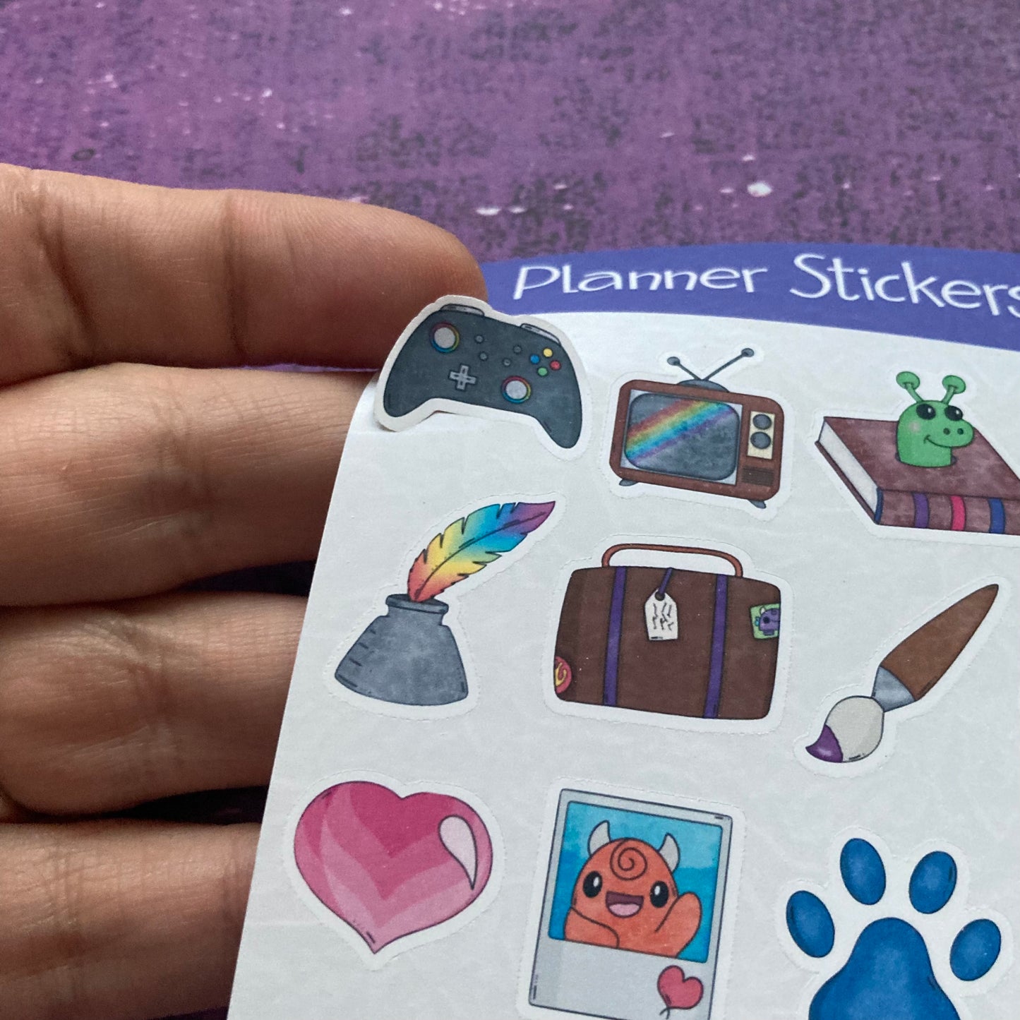 Planner Stickers Sampler Sticker Sheet