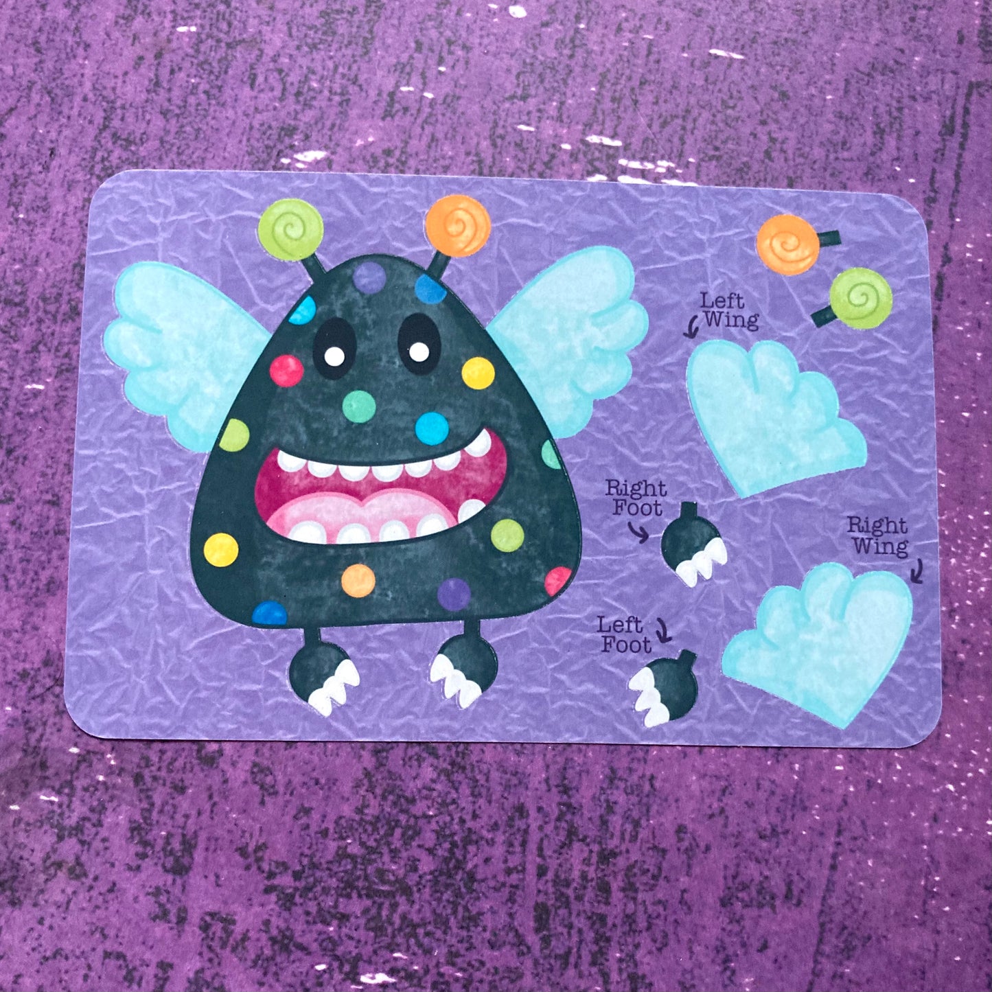 3D Monster Interactive Sticker Kit