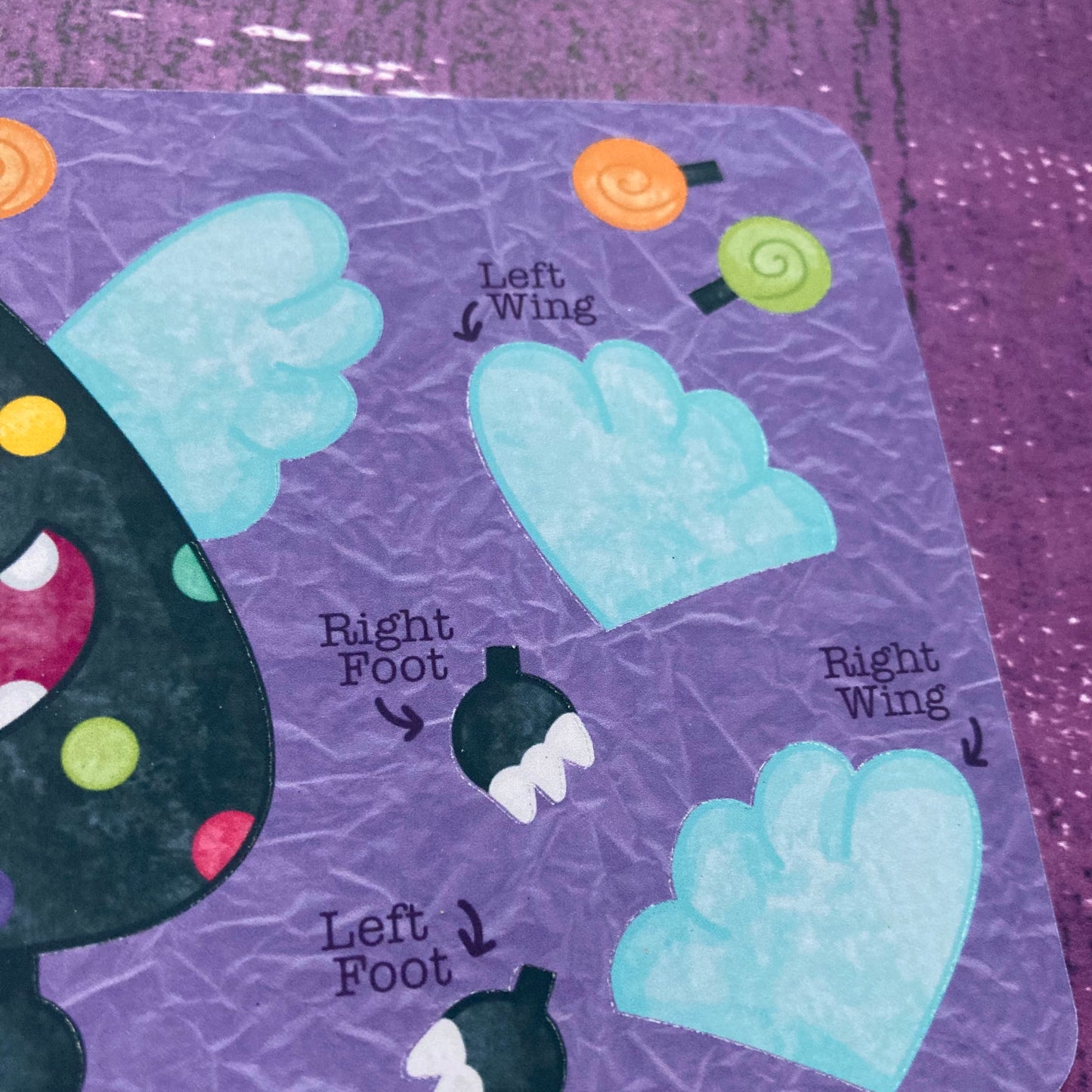 3D Monster Interactive Sticker Kit
