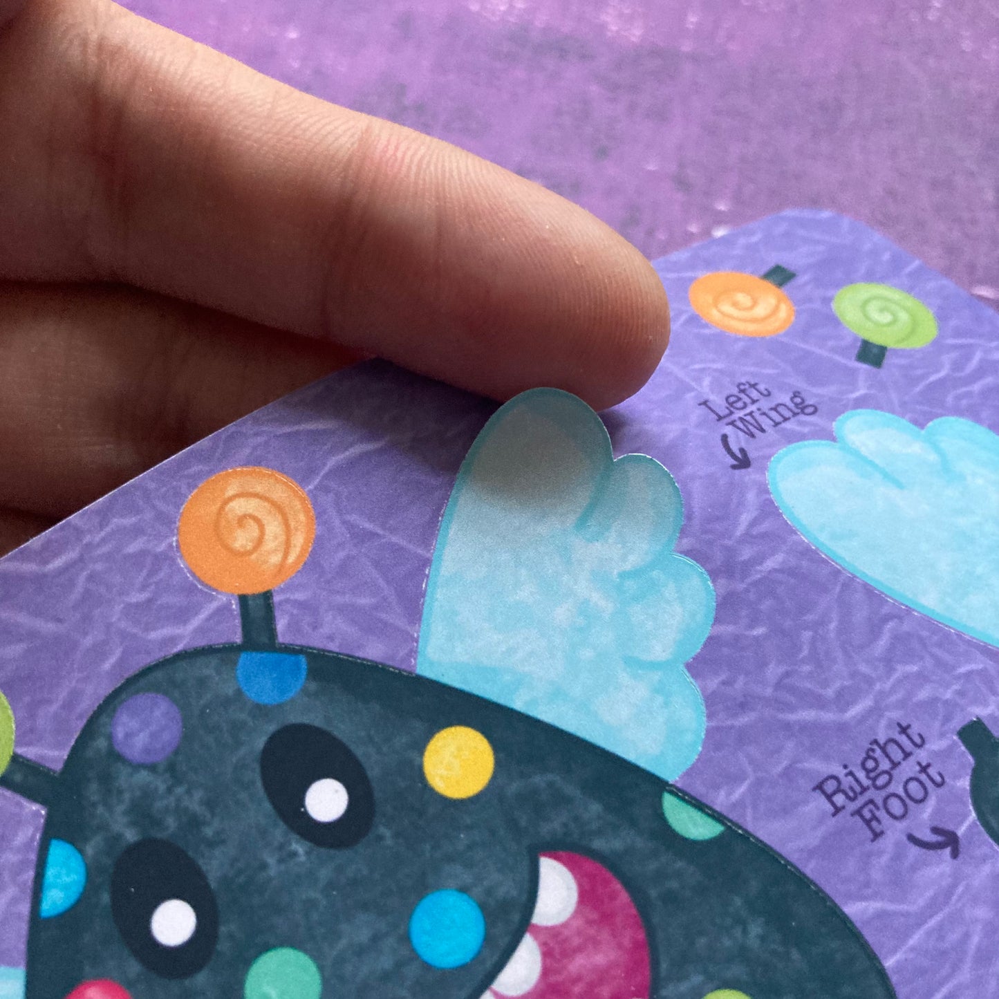 3D Monster Interactive Sticker Kit
