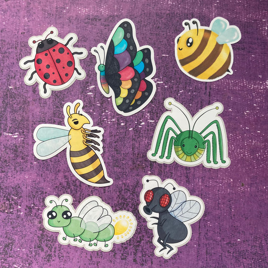 Bugs & Critters Stickers
