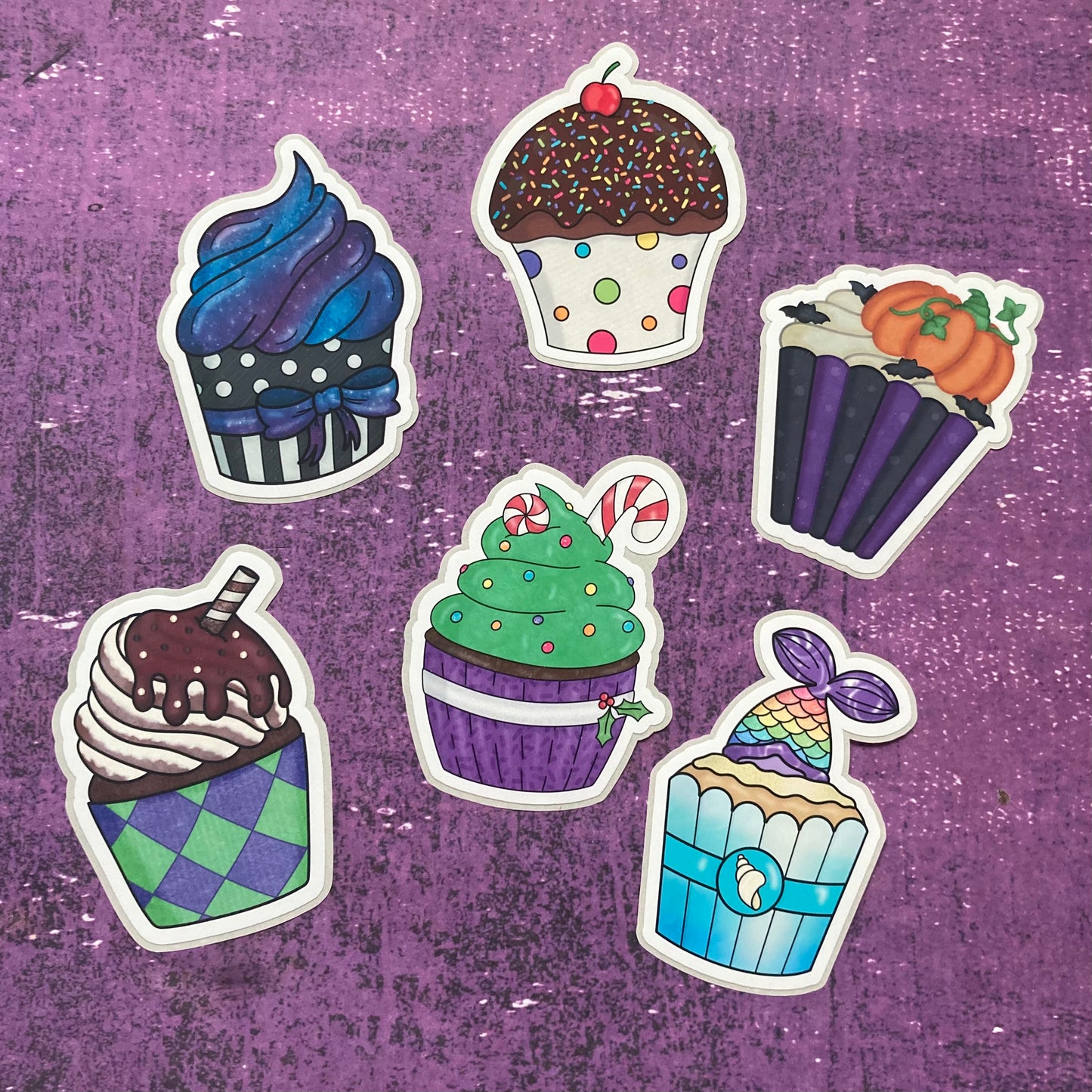 Cupcakes Stickers