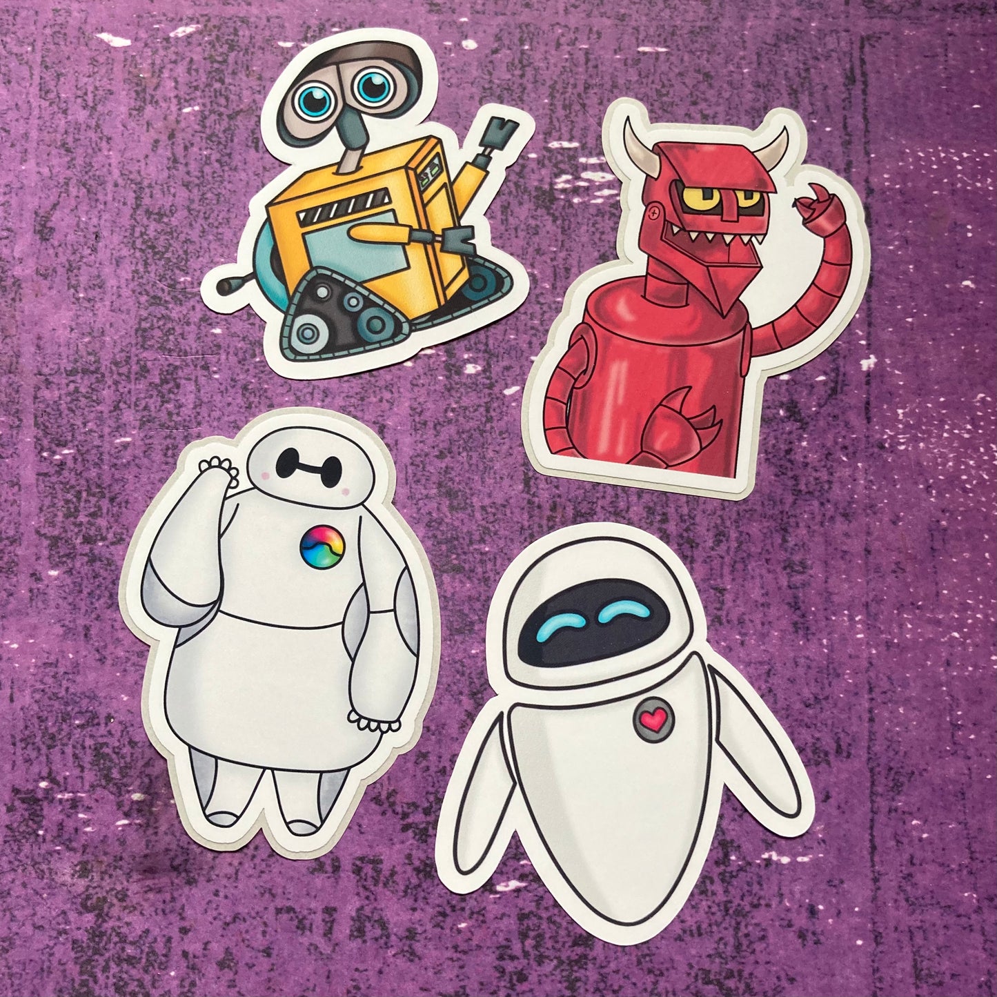 Famous Robot Stickers