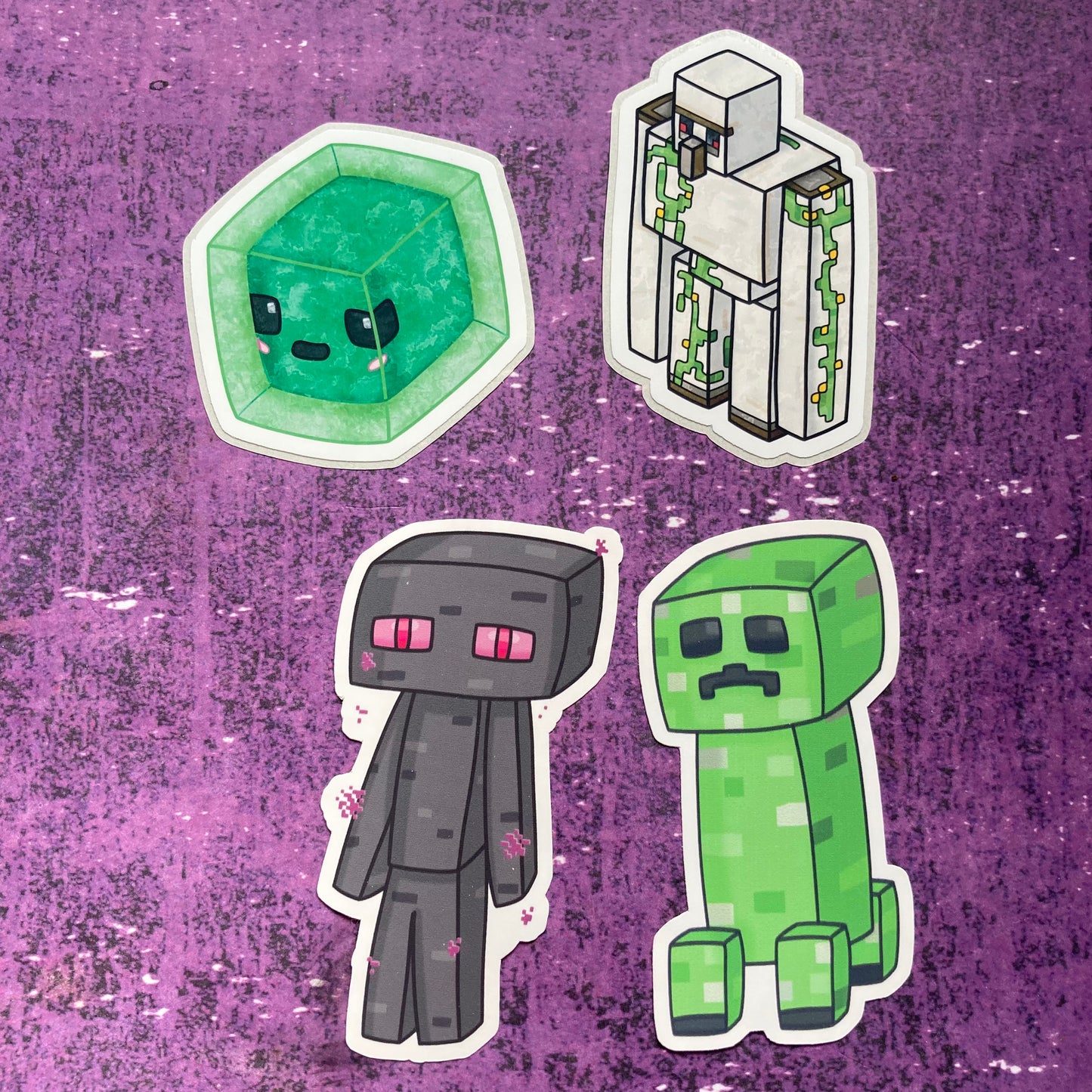 Minecraft Mobs Stickers