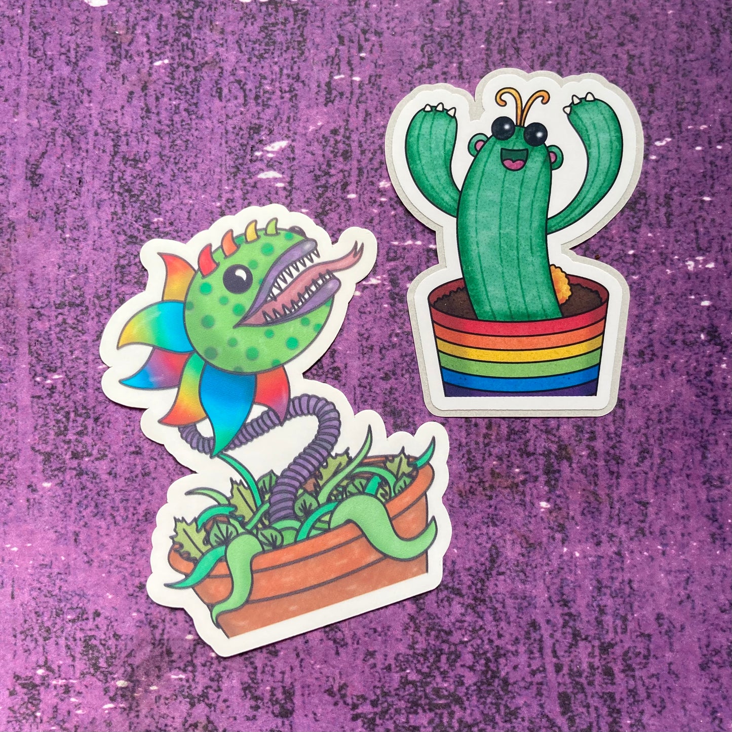 Monster Plant Stickers