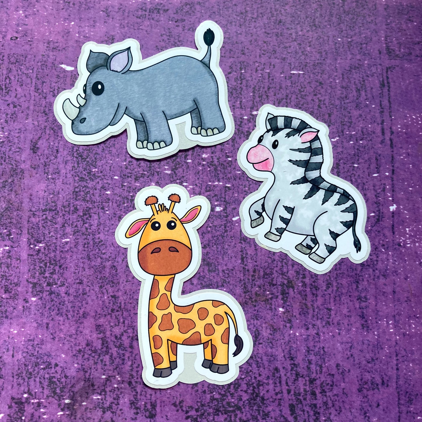 Safari Animal Stickers