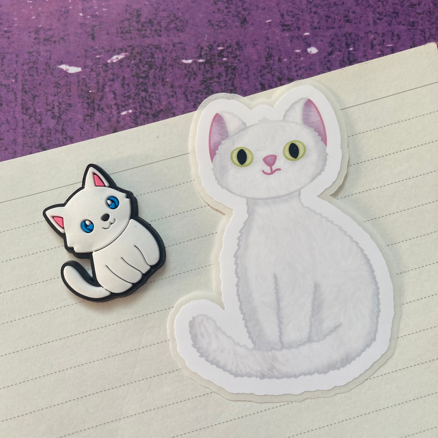 Famous Cats Die Cut Stickers