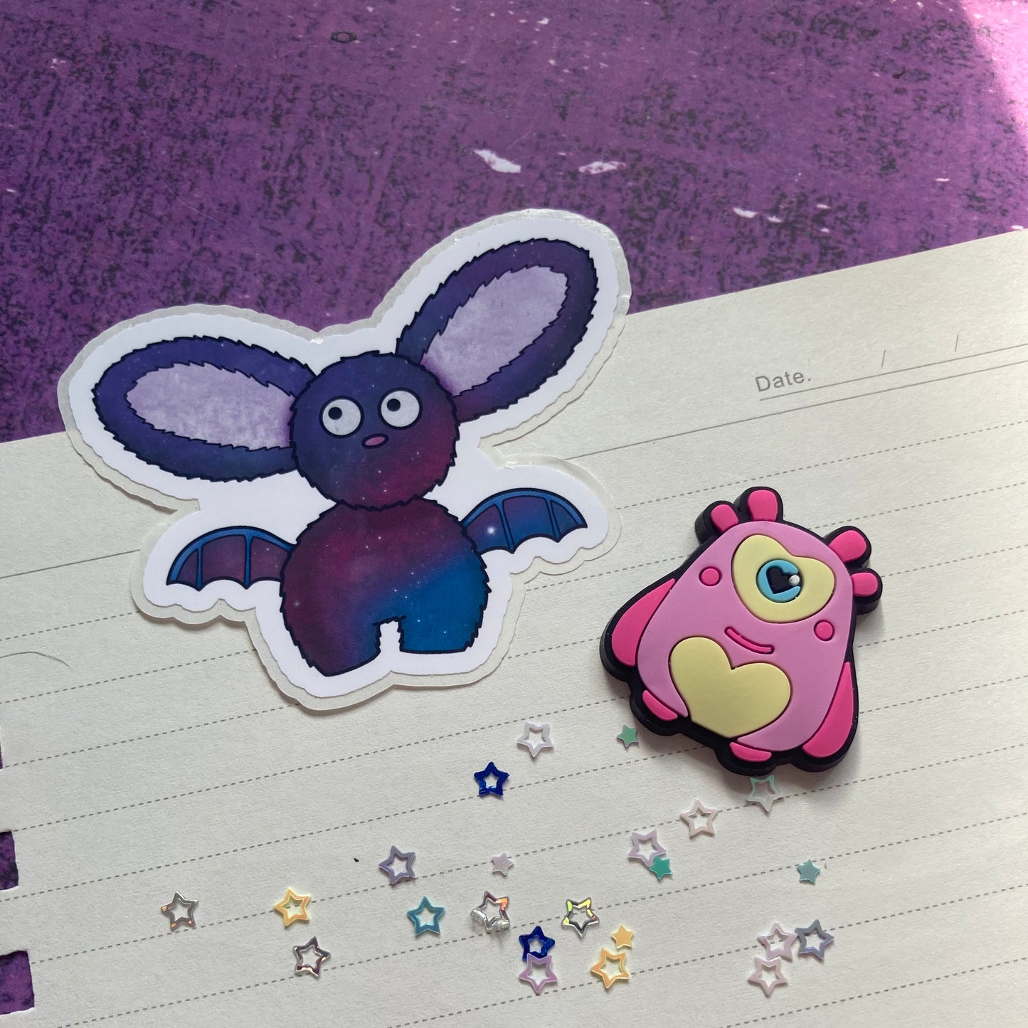 Galaxy Monster Stickers