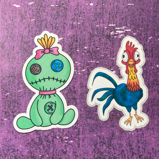 Disney Fan Art Stickers