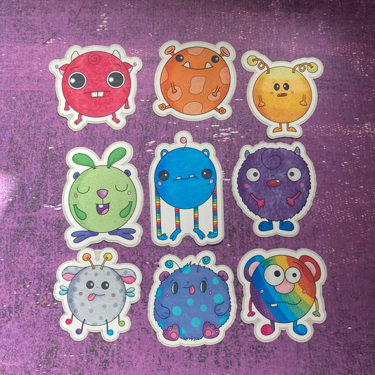 Circle Buddy Stickers