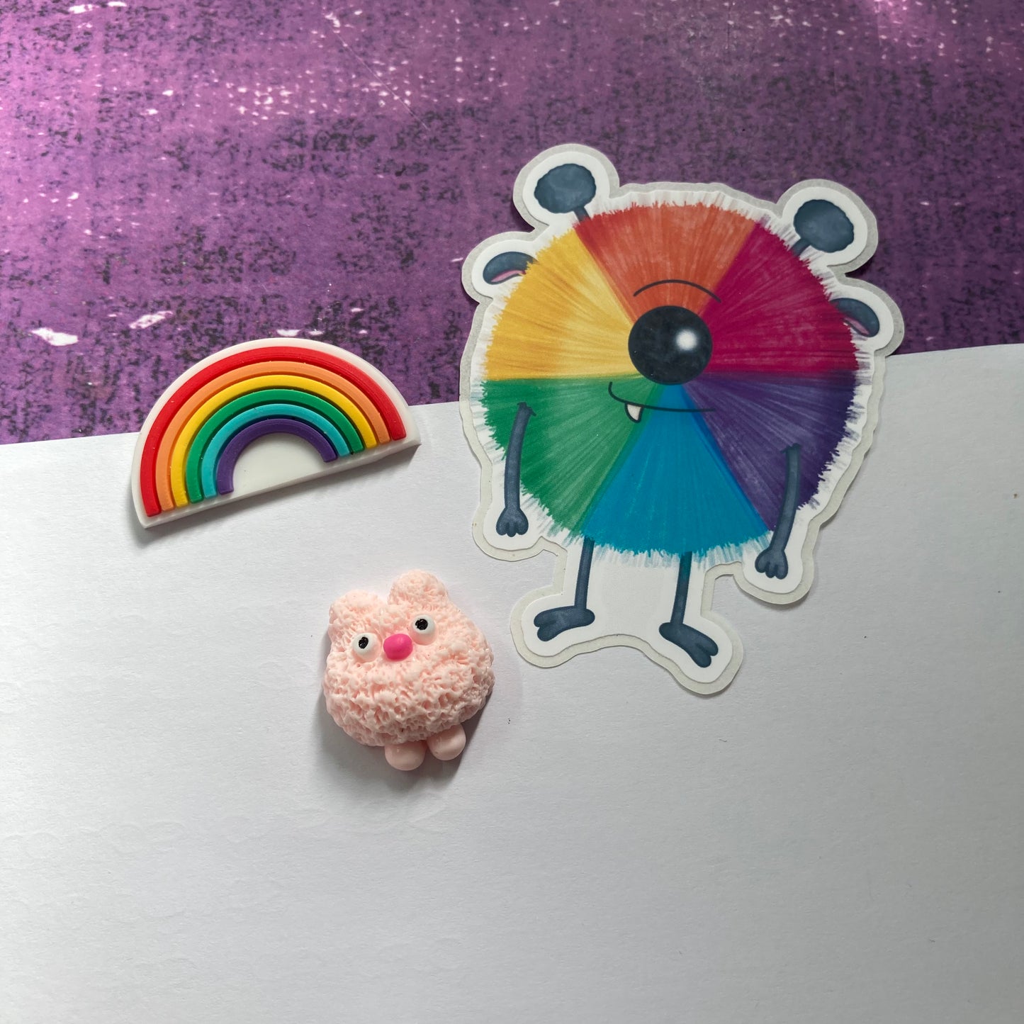 Rainbow Monsters Stickers