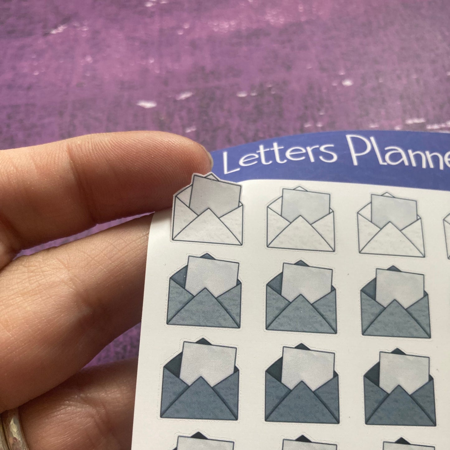 Letter Planner Stickers