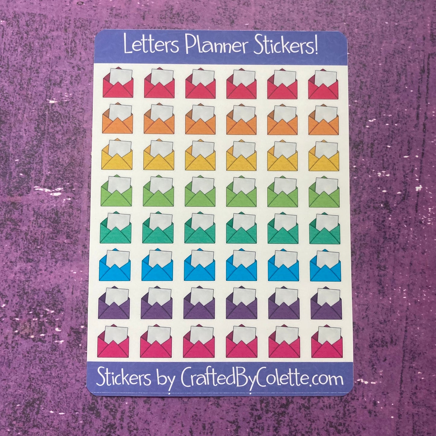 Letter Planner Stickers