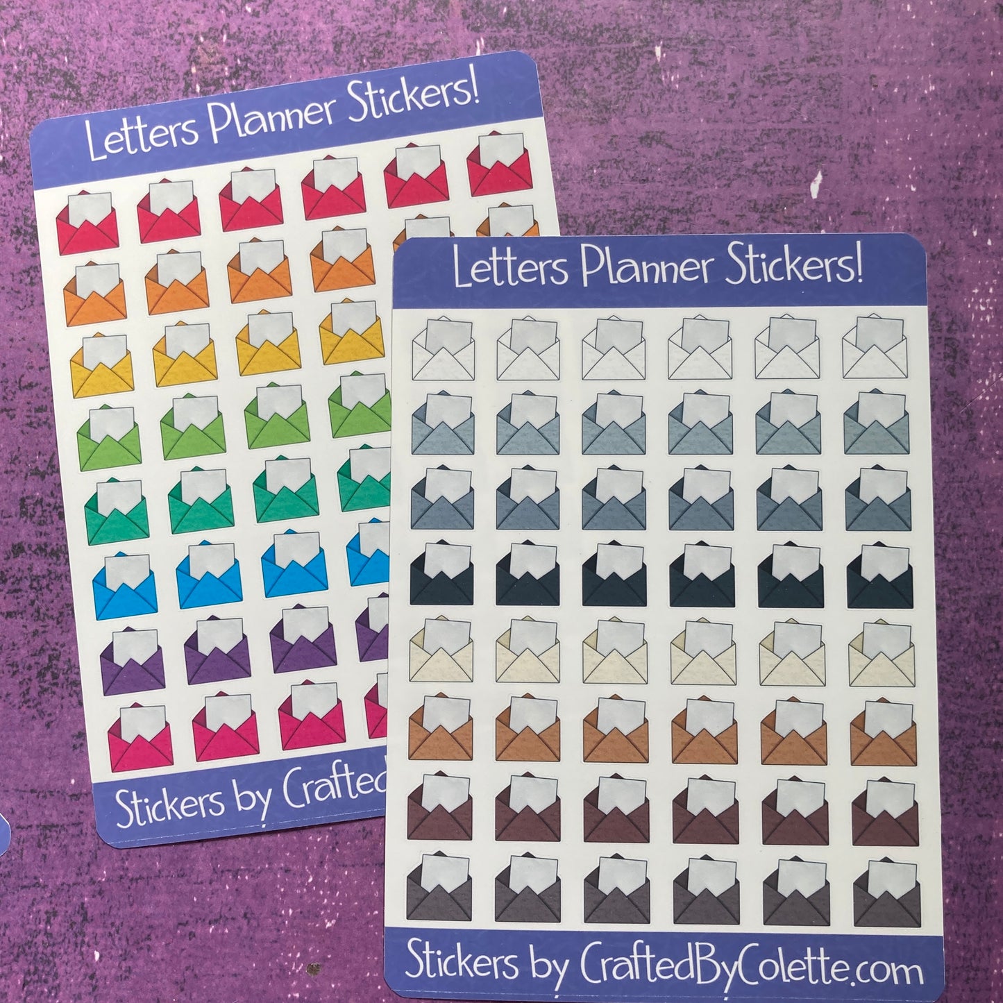 Letter Planner Stickers