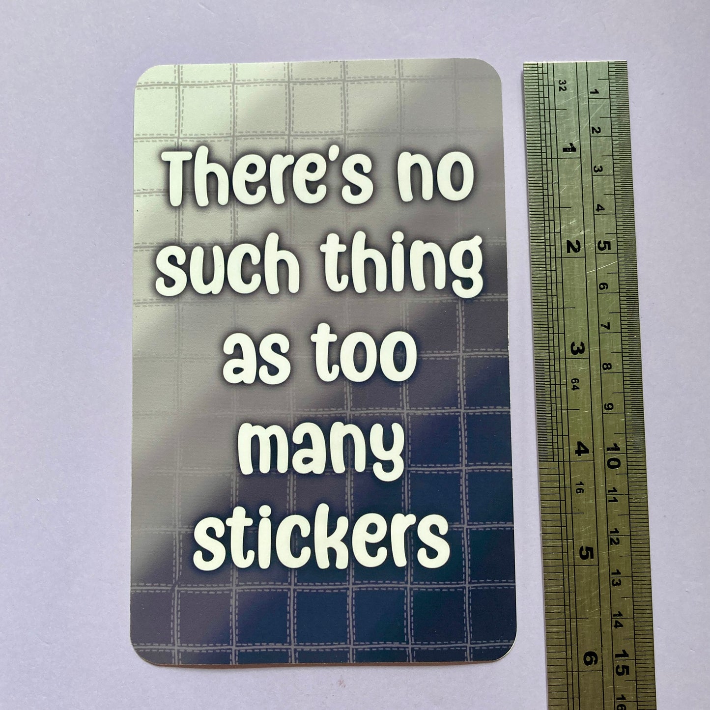 There's No Such Thing as Too Many Stickers - Seconds