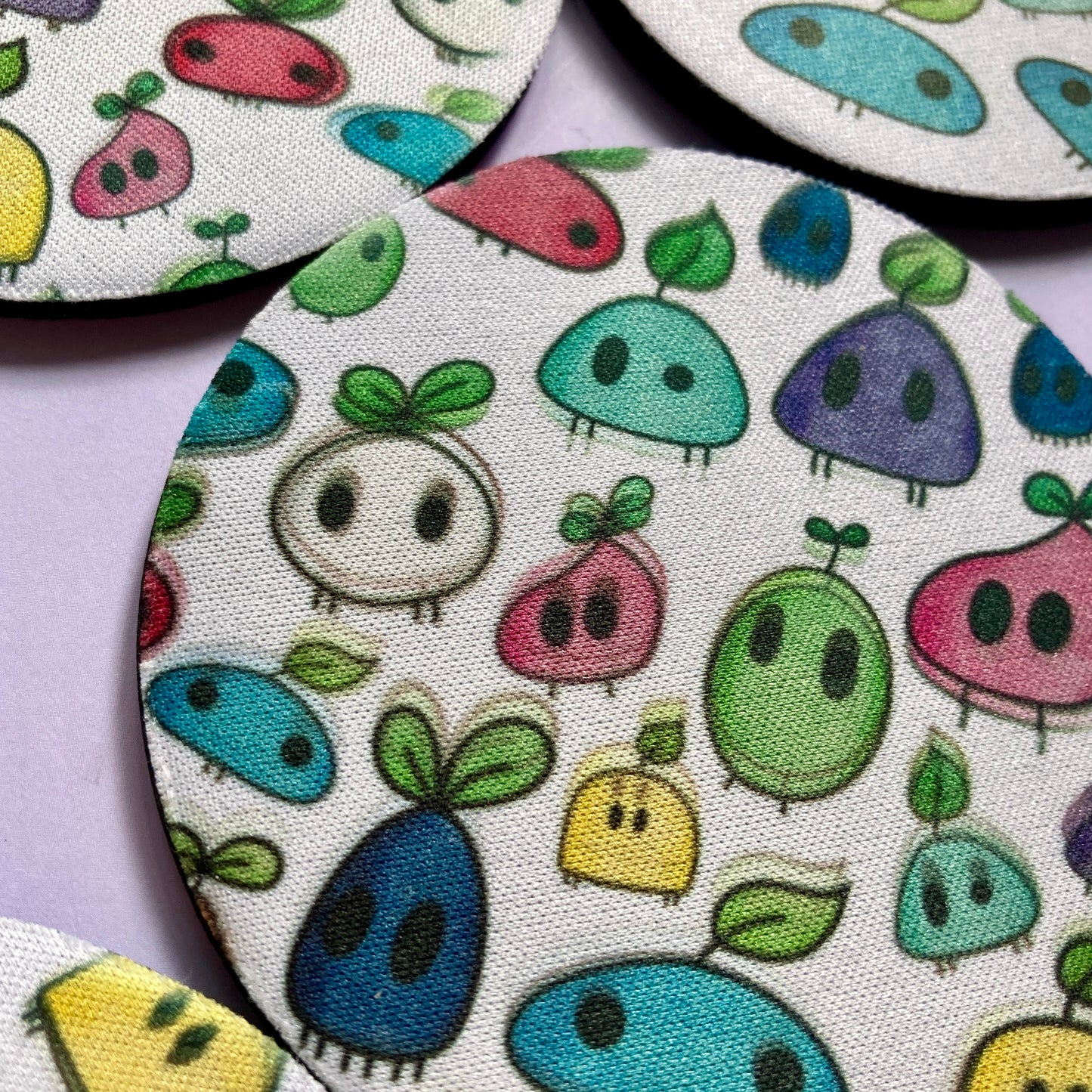 Sublimation Attempts - Coasters, Magnets, Keyrings - Seconds