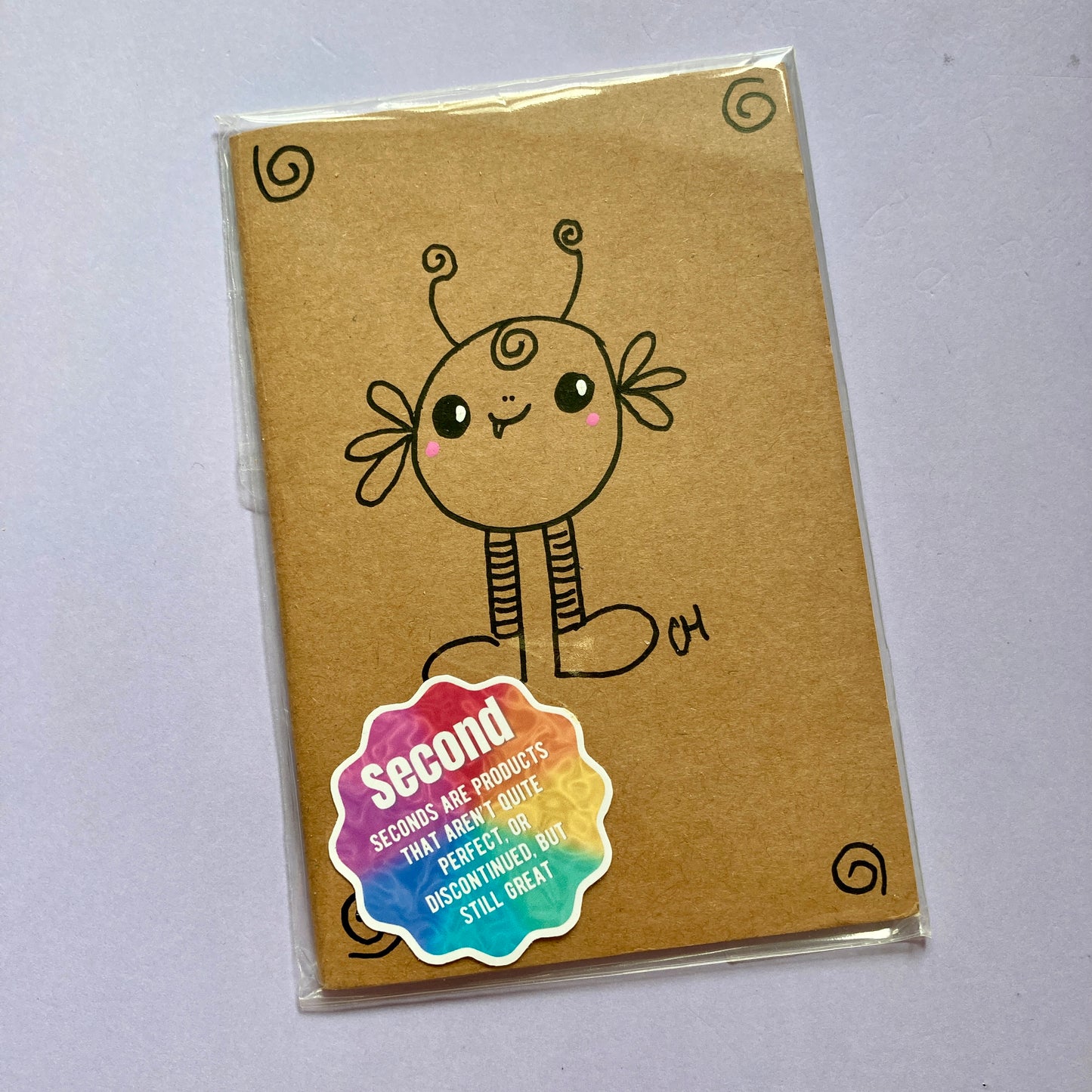 Original Drawing Monster Notebooks - Seconds