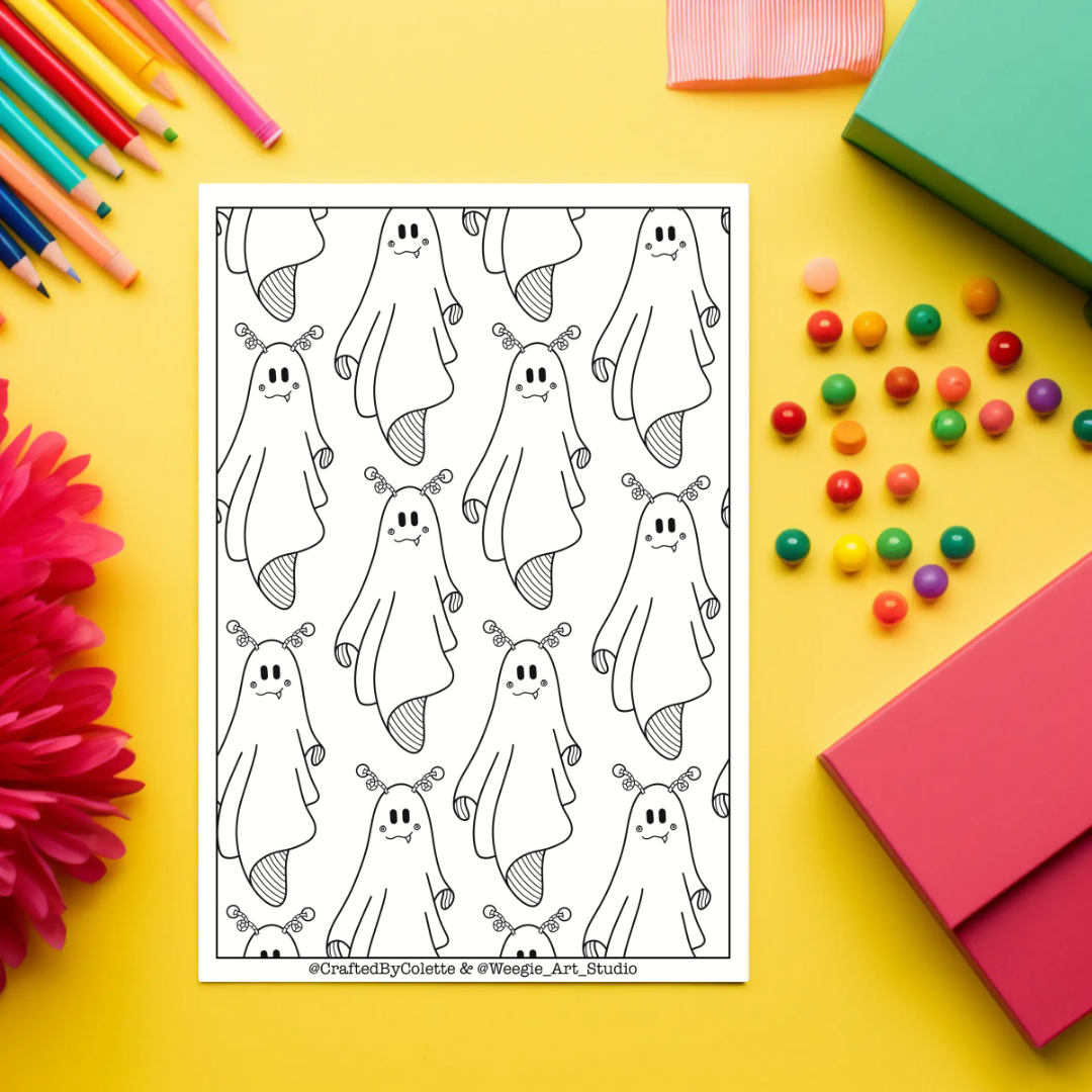 Monster Nigel Colouring Page