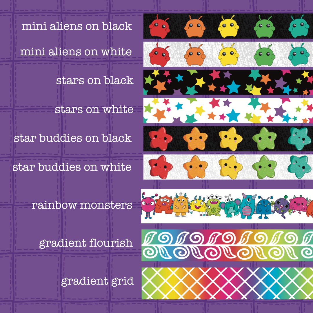 Mini Aliens Washi Tape