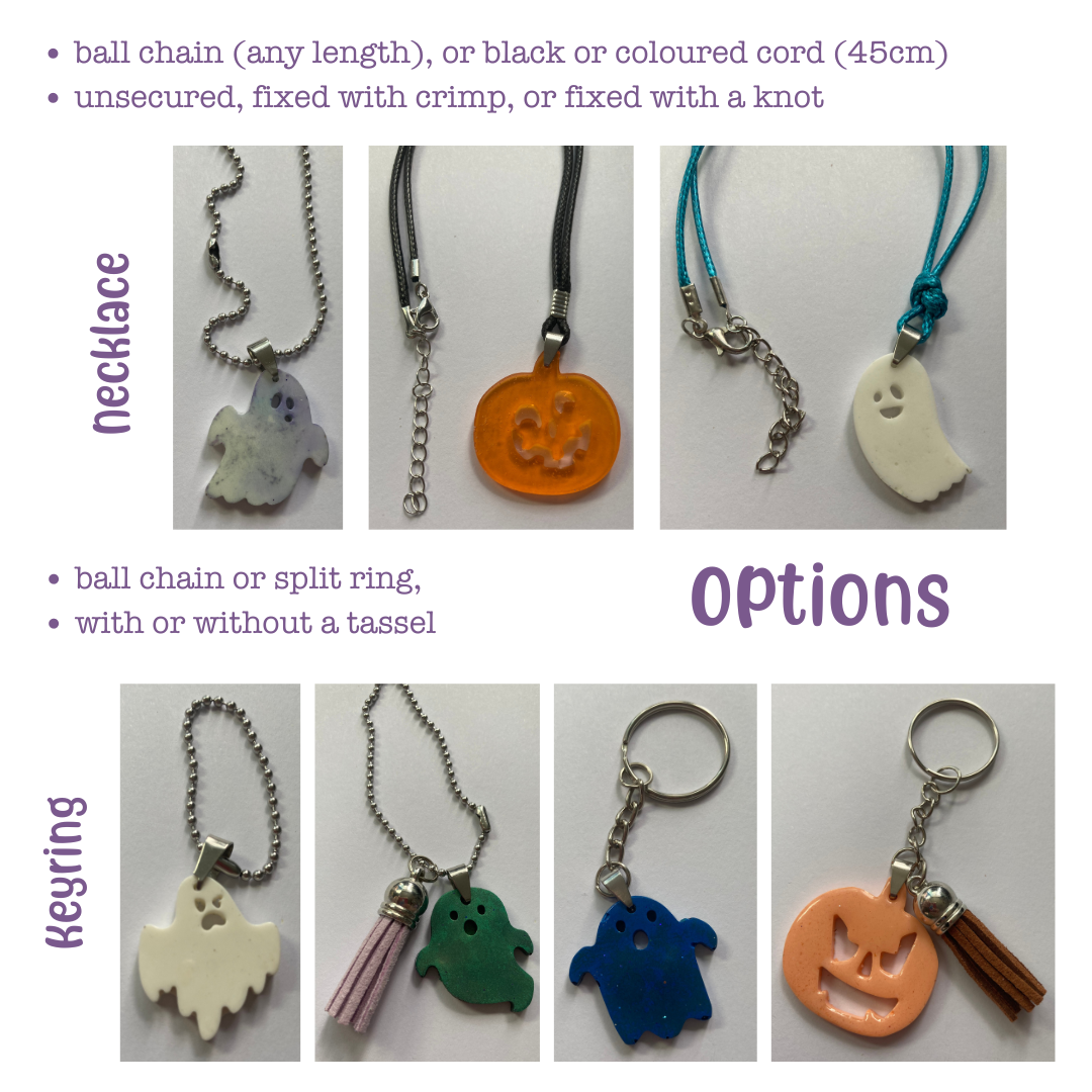 Ghost Pendants - Seconds