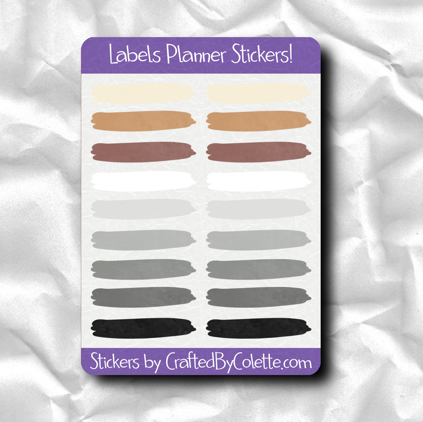Labels Planner Stickers