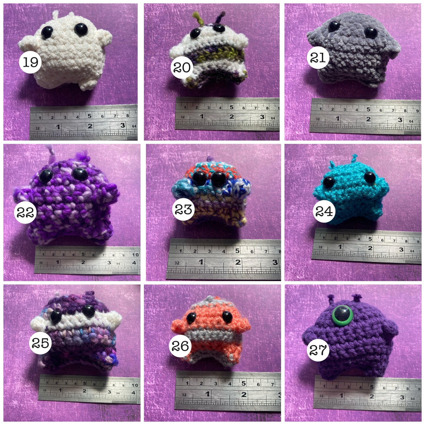 Mini Alien Plushies
