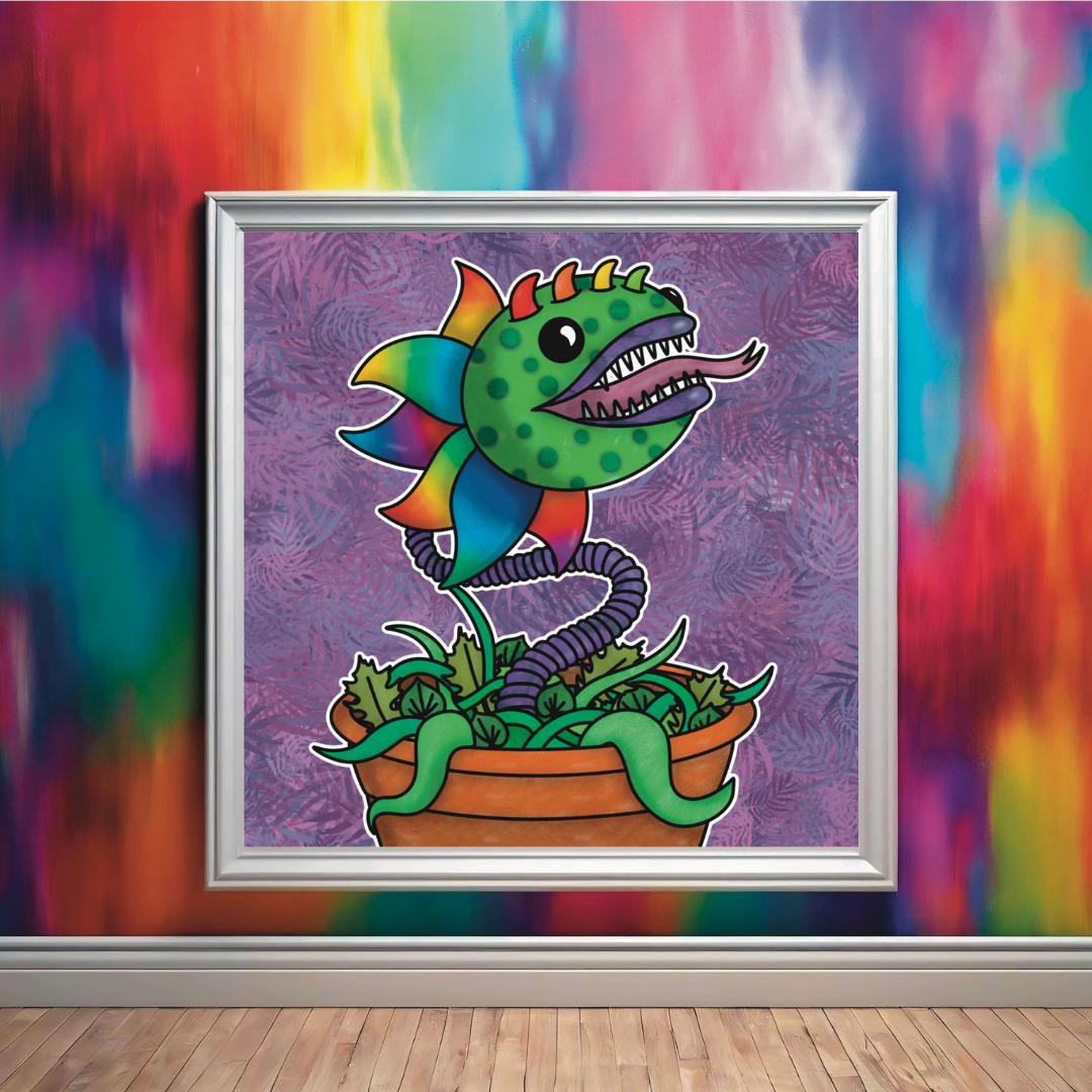 Monster Plant Print
