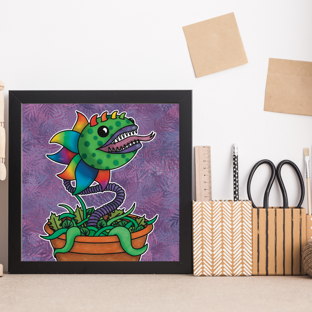 Monster Plant Print